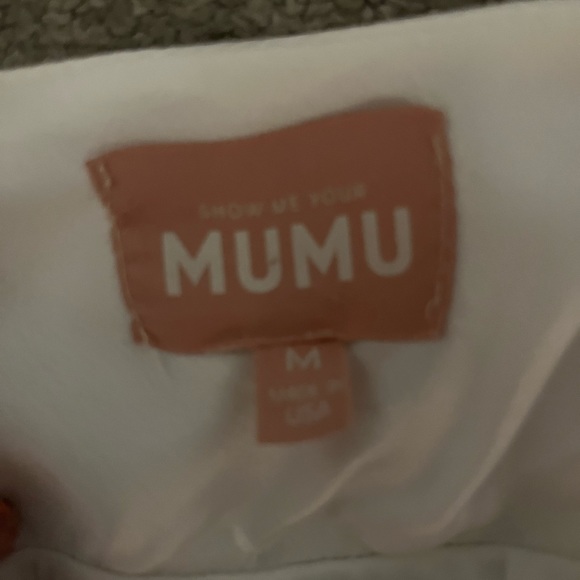 Show Me Your MuMu White Midi Dress - Picture 7 of 8